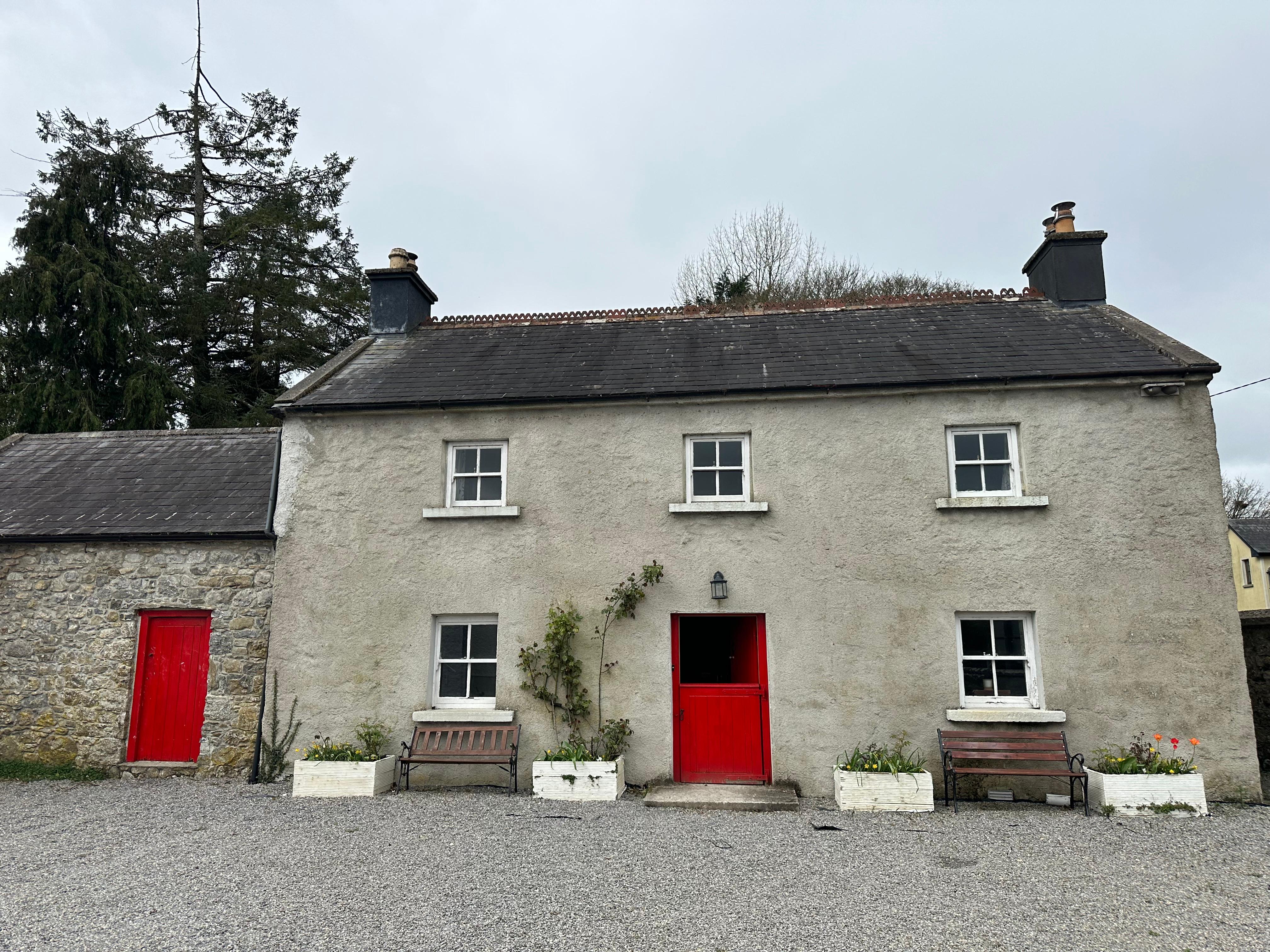The Little Red Door Cottage, Loughnavalley Cottages, Exterior 2 March 2026, Self Catering Houses Ireland