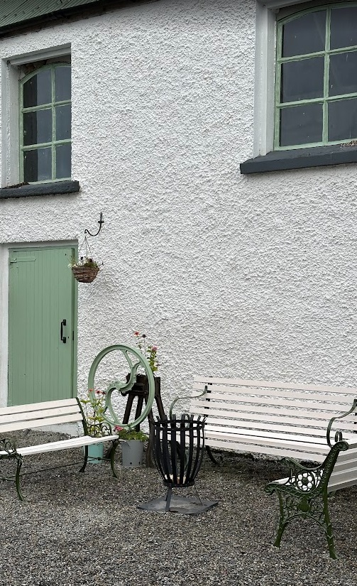 Loughnavalley Cottages, Daisys Cottage, Courtyard, Fire Pit