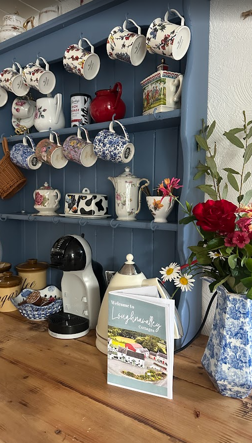 Loughnavalley Cottages, Daisys Cottage, Kitchen Dresser